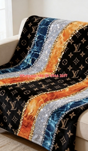 Luxury Geode LV Throw IMG_3158